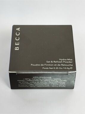 BECCA Hydra-Mist Set & Refresh Powder Full Size 0.35 oz/ 10 g New In Box